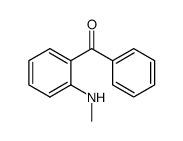 2-(methylamino)benzophenone Structure