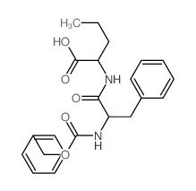 L-Norvaline,N-[N-[(phenylmethoxy)carbonyl]-L-phenylalanyl]- (9CI) Structure