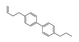 1-but-3-enyl-4-(4-propylphenyl)benzene结构式