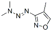 Isoxazole, 3-(3,3-dimethyl-1-triazenyl)-4-methyl- (9CI)结构式