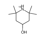 (15N)-4-hydroxy-2,2,6,6-tetramethyl-1-piperidine Structure