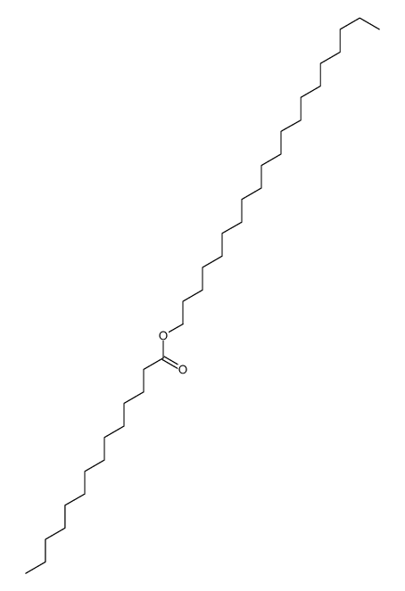 icosyl tetradecanoate结构式
