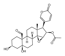 19-氧代华蟾毒它灵结构式