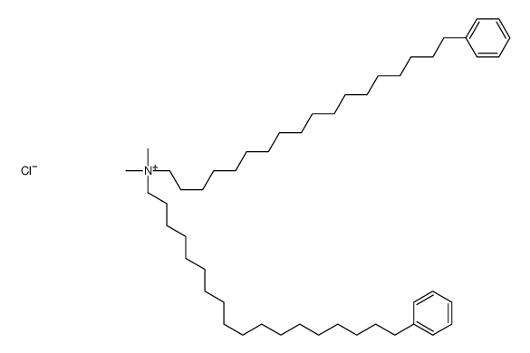 dimethylbis(phenyloctadecyl)ammonium chloride结构式