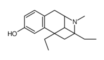 β-(+-)-5,9-Diethyl-2'-hydroxy-2-methyl-6,7-benzomorphan Structure