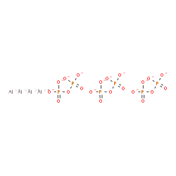 diphosphoric acid, aluminium salt structure