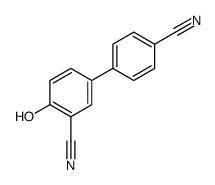 5-(4-cyanophenyl)-2-hydroxybenzonitrile Structure