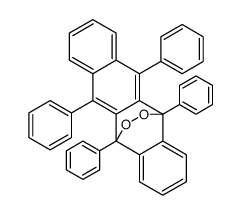 5,12-Dihydro-5,6,11,12-tetraphenyl-5,12-epidioxynaphthacene Structure