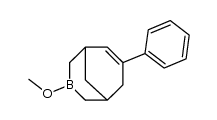 rac 3-methoxy-7-phenyl-3-borabicyclo[3.3.1]non-6-ene Structure