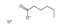 hexanoate,thallium(1+)结构式