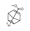 methyl tetracyclo[3.3.0.02,4.03,6]oct-7-ene-5-carboxylate-4-d Structure