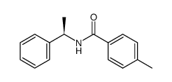 (R)-4-methyl-N-(1-phenylethyl)benzamide结构式