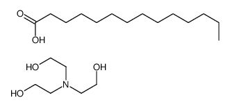 肉豆蔻酸TEA盐结构式