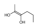 hex-2-ene-2,3-diol Structure