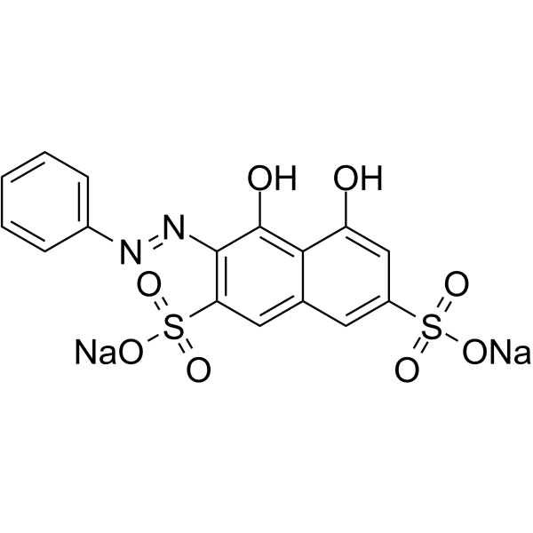 变色酸2R结构式