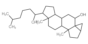 3,5-Cyclocholestan-6-ol,(3a,5R,6b)-结构式