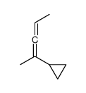 penta-2,3-dien-2-ylcyclopropane Structure