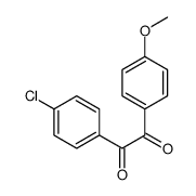 1-(4-chlorophenyl)-2-(4-methoxyphenyl)ethane-1,2-dione结构式