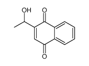 2-(1-hydroxyethyl)naphthalene-1,4-dione Structure