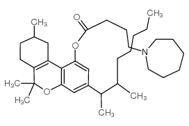 大麻折尼结构式