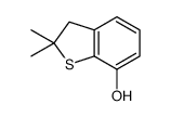 2,2-dimethyl-3H-1-benzothiophen-7-ol Structure