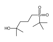 5-tert-butylsulfonyl-2-methylpentan-2-ol Structure