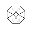 5,5,10,10-Tetrachlorotricyclo[7.1.0.0(4,6)]decane Structure