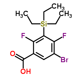 5-Bromo-2,4-difluorobenzoic acid structure