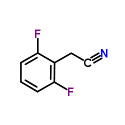 2-(2,6-Difluorophenyl)acetonitrile Structure