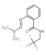 Benzamide,2-(3,3-dimethyl-1-triazen-1-yl)-N-(2,2,2-trifluoroethyl)- picture