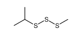 Methyl(1-methylethyl) pertrisulfide结构式