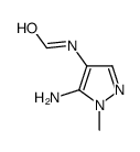 Formamide,N-(5-amino-1-methyl-1H-pyrazol-4-yl)-(9CI)结构式