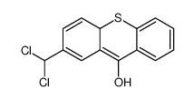 2-(Dichloromethyl)-9H-thioxanthen-9-one结构式