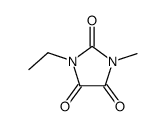 N-ethyl-N-methylimidazolidinetrione结构式
