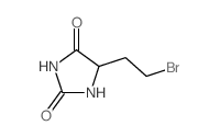 5-(2-Bromoethyl)hydantoin结构式