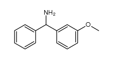 (3-methoxyphenyl)(phenyl)methylamine Structure