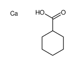 calcium hydrogen cyclohexanecarboxylate Structure