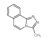 3-methyl-[1,2,4]triazolo[3,4-a]isoquinoline Structure