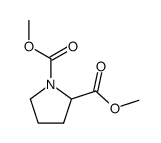 N-(Methoxycarbonyl)prolin-methylester Structure