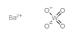 barium tungstate Structure