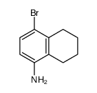 4-bromo-5,6,7,8-tetrahydronaphthalen-1-amine Structure