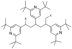 2,6-di-tert-butylpyridine, polymer-bound结构式