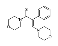 1,3-dimorpholin-4-yl-2-phenylprop-2-ene-1-thione Structure