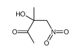 3-hydroxy-3-methyl-4-nitrobutan-2-one Structure