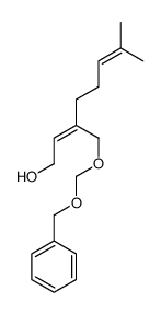 7-methyl-3-(phenylmethoxymethoxymethyl)octa-2,6-dien-1-ol Structure