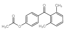 4-ACETOXY-2',6'-DIMETHYLBENZOPHENONE图片