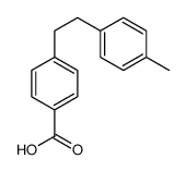 4-[2-(4-methylphenyl)ethyl]benzoic acid Structure