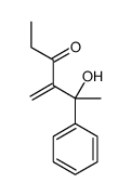 5-hydroxy-4-methylidene-5-phenylhexan-3-one Structure