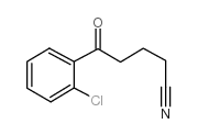 5-(2-CHLOROPHENYL)-5-OXOVALERONITRILE结构式