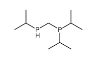 di(propan-2-yl)-(propan-2-ylphosphanylmethyl)phosphane结构式